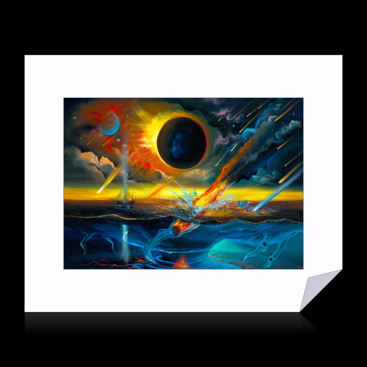 The Stones Cried Out (Archival Print) 67.5cmx45cm 8cm white border