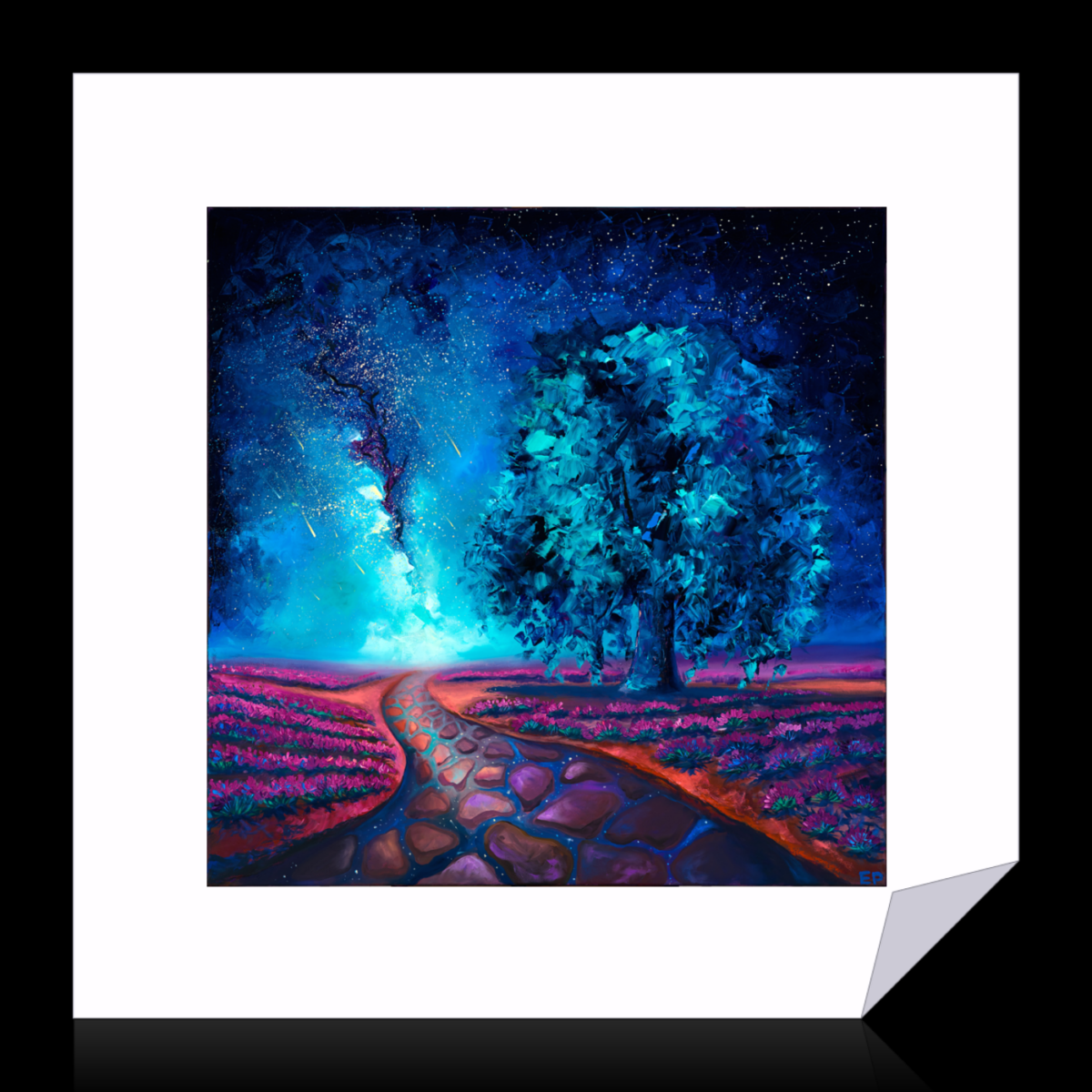 Wayfaring Stranger (Archival Print) 60cmx60cm 8cm white border