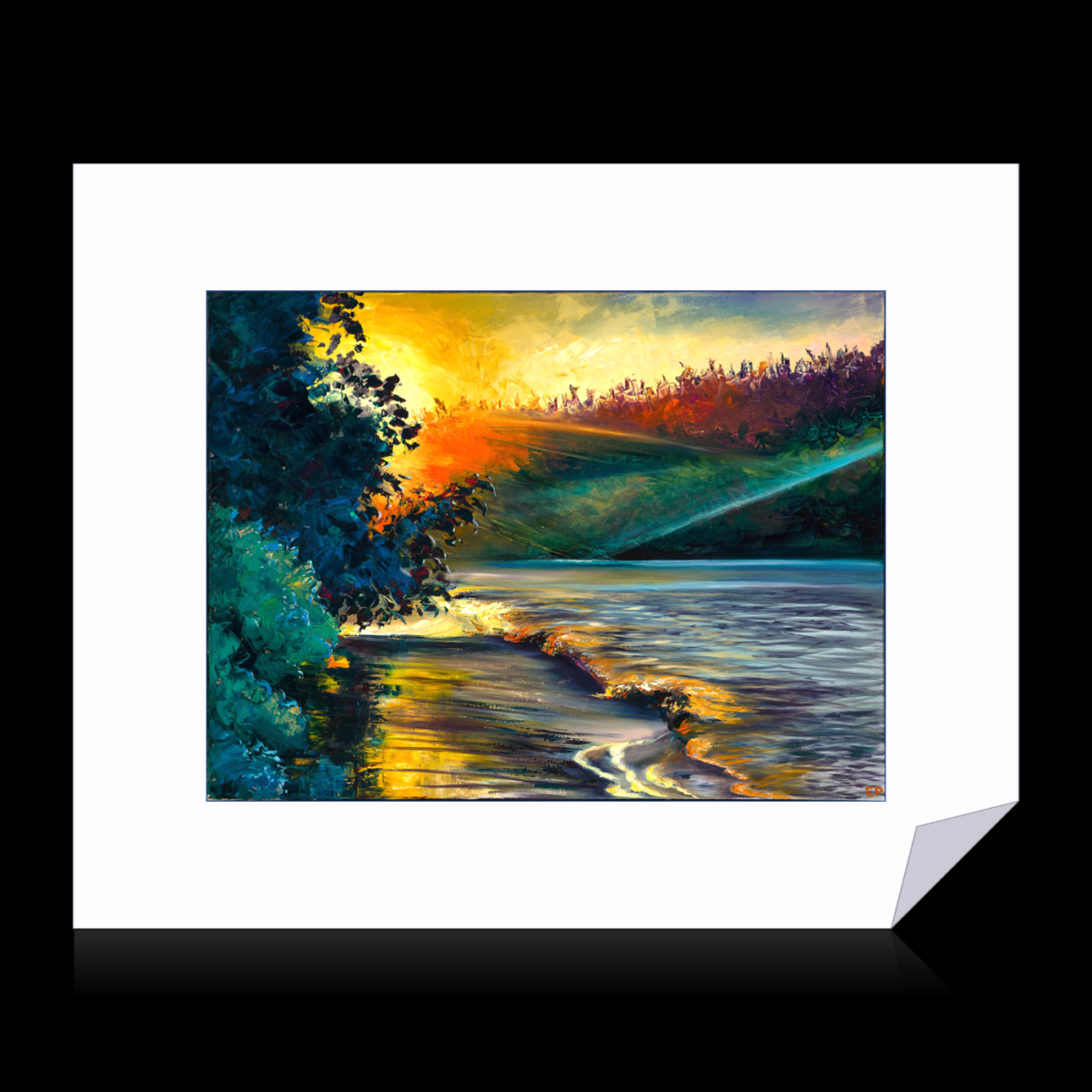 Ode to Eternity (Archival Print) 60cmx45cm 8cm white border