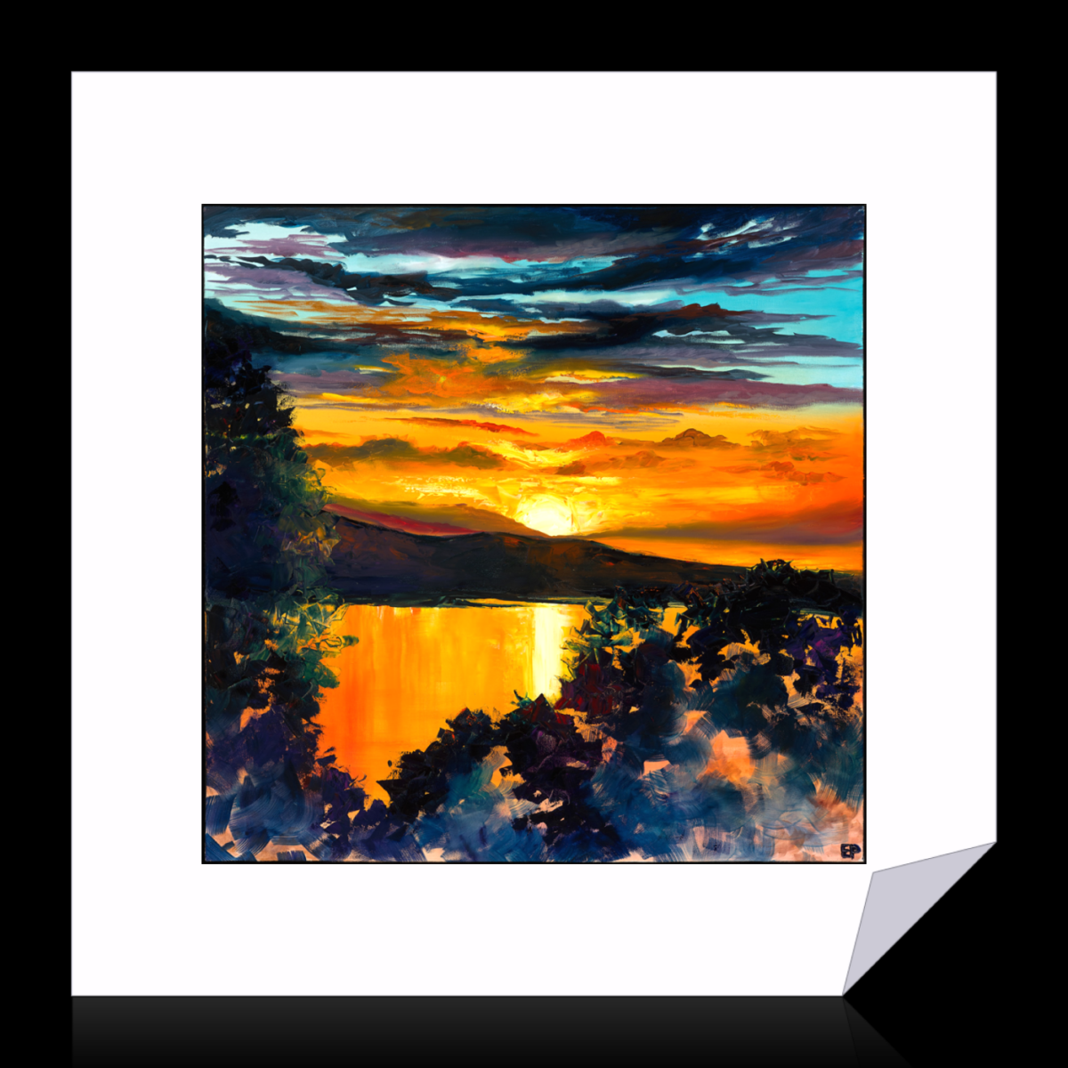 Surrender (Archival Print) 60cmx60cm 8cm white border