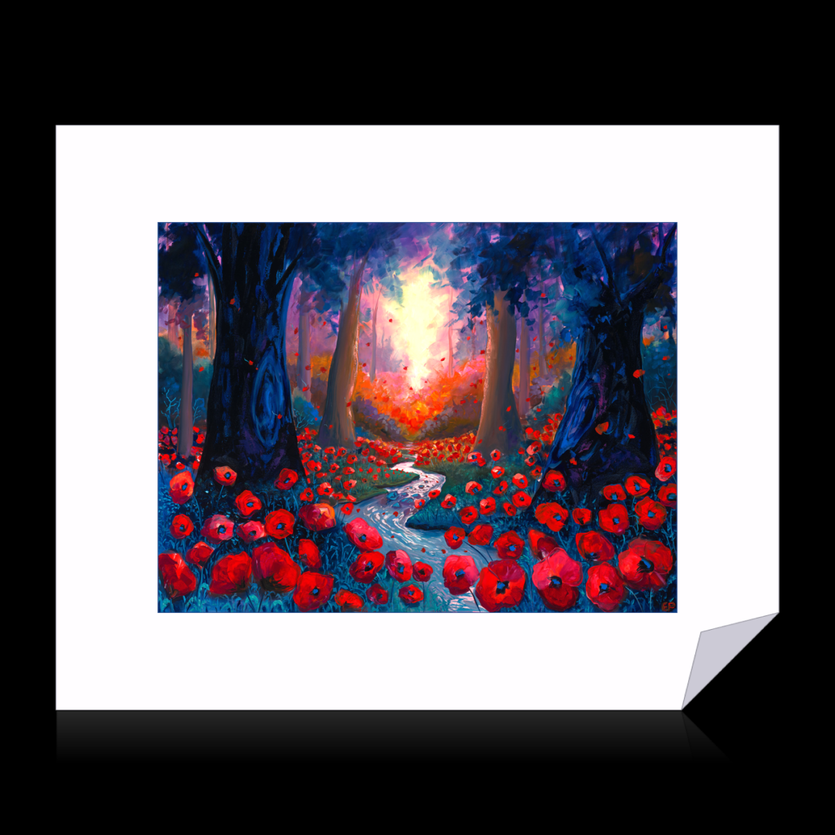 The Garden that No One Knows (Archival Print) 67.5cmx45cm 8cm white border
