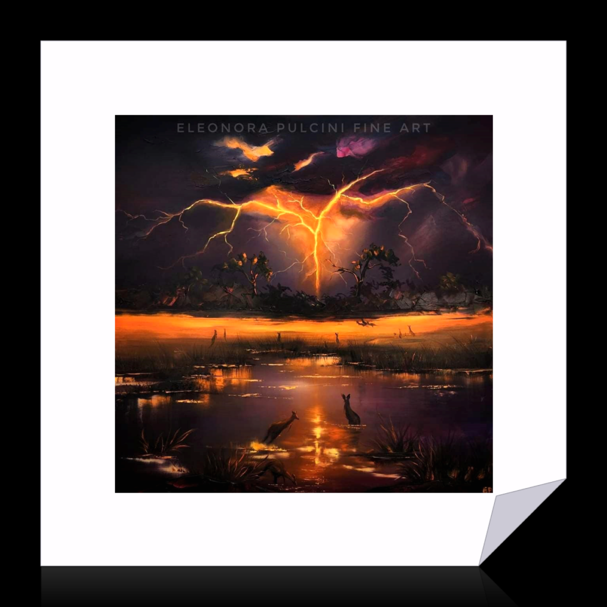 The Womb (Archival Print) 60cmx60cm 8cm white border