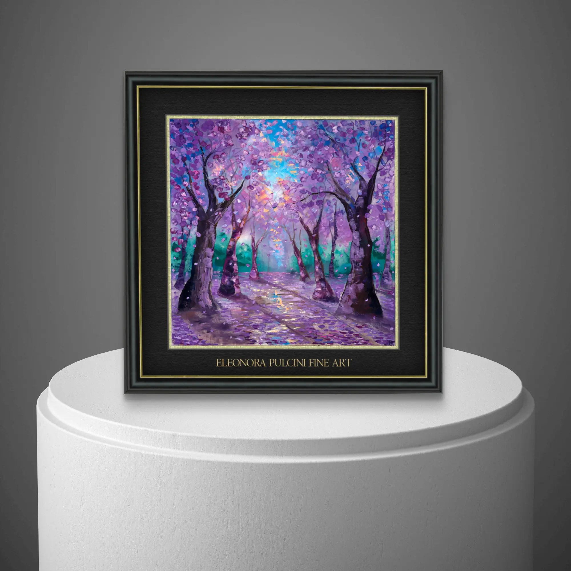 let us heal Colourful forest artwork by Eleonora Pulcini on display